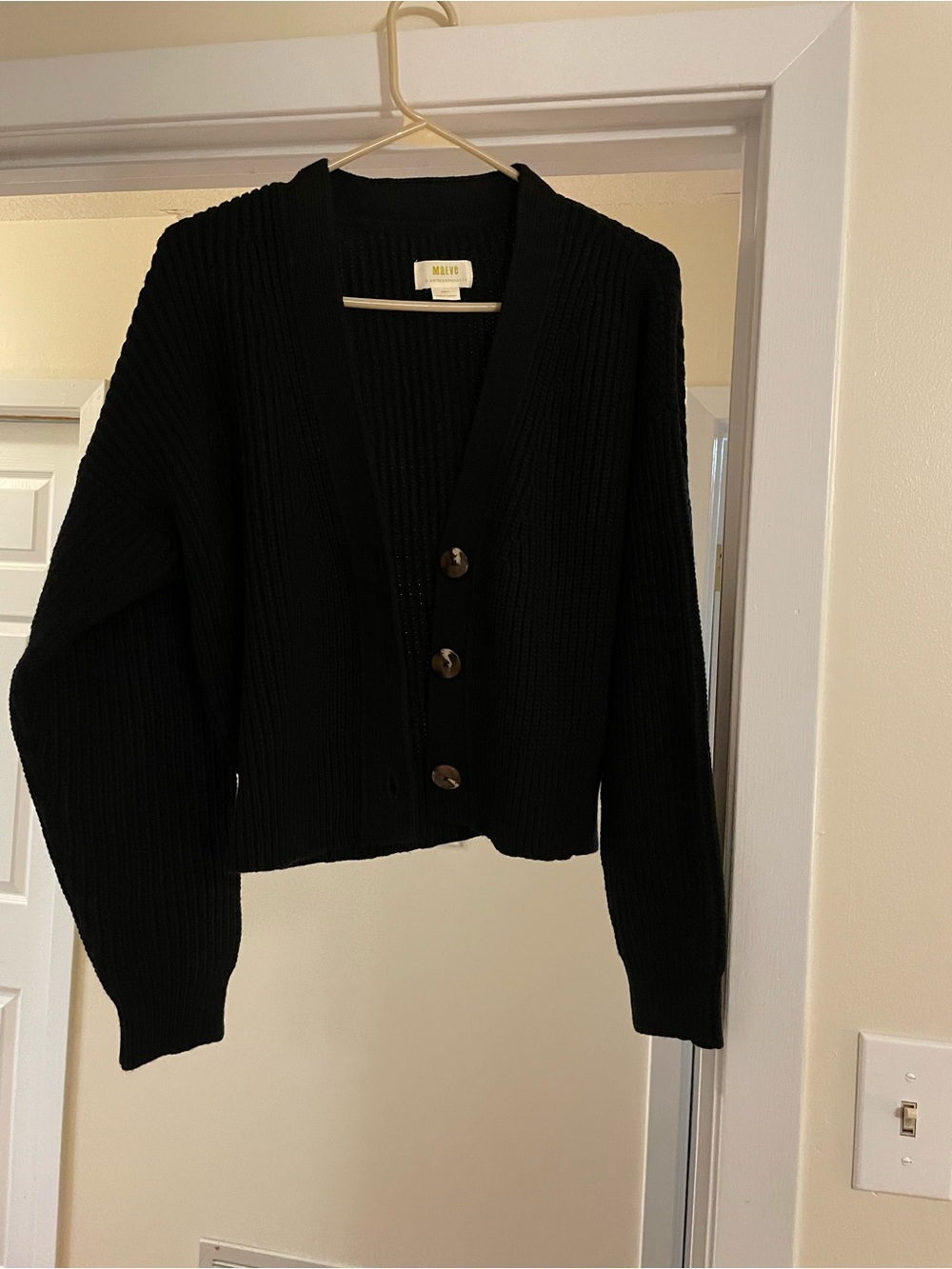 Maeve Cardigan Black size Small NWOT! Retail $160